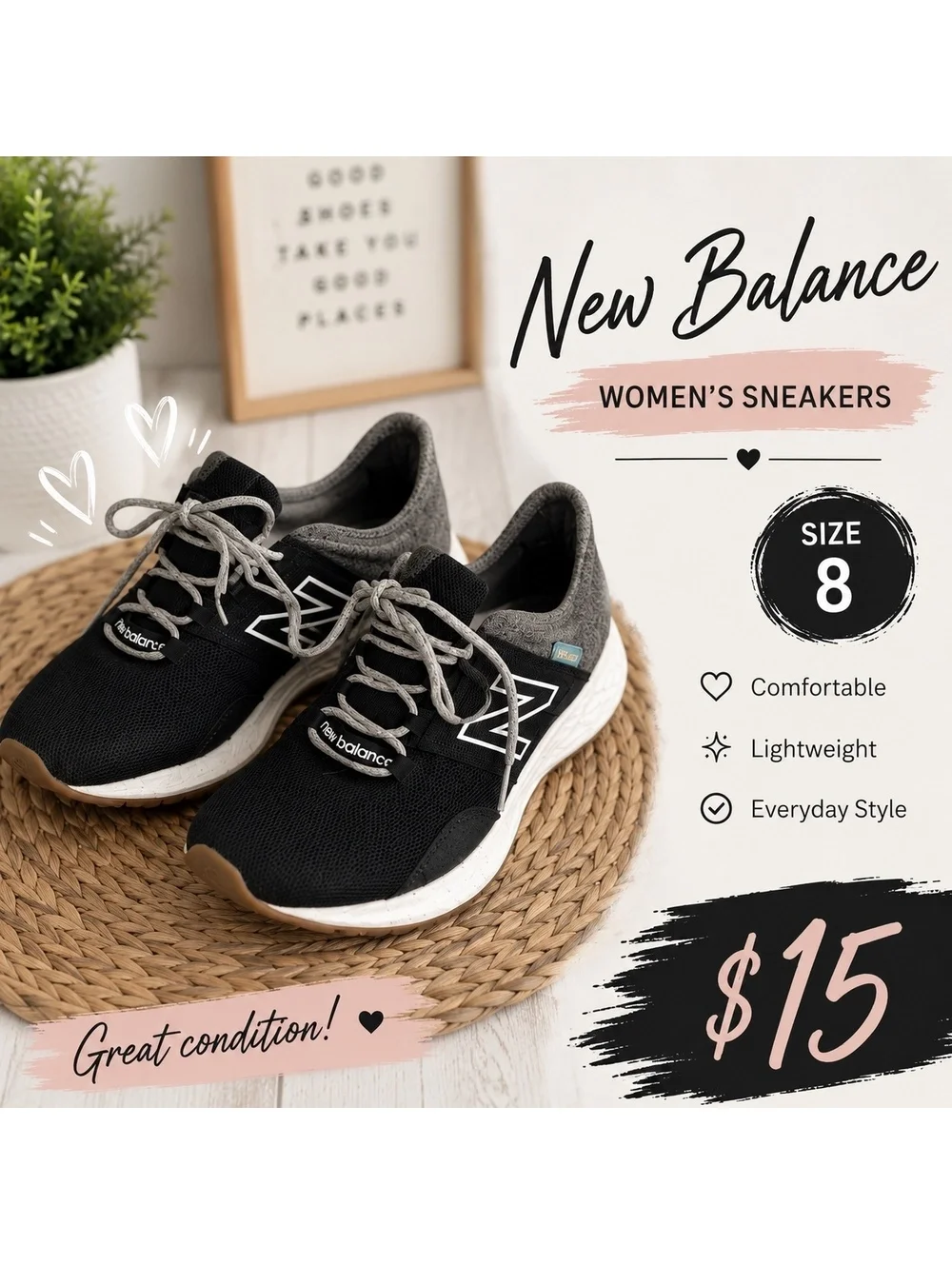 Women’s size 8 anew Balance sneakers [COPY]